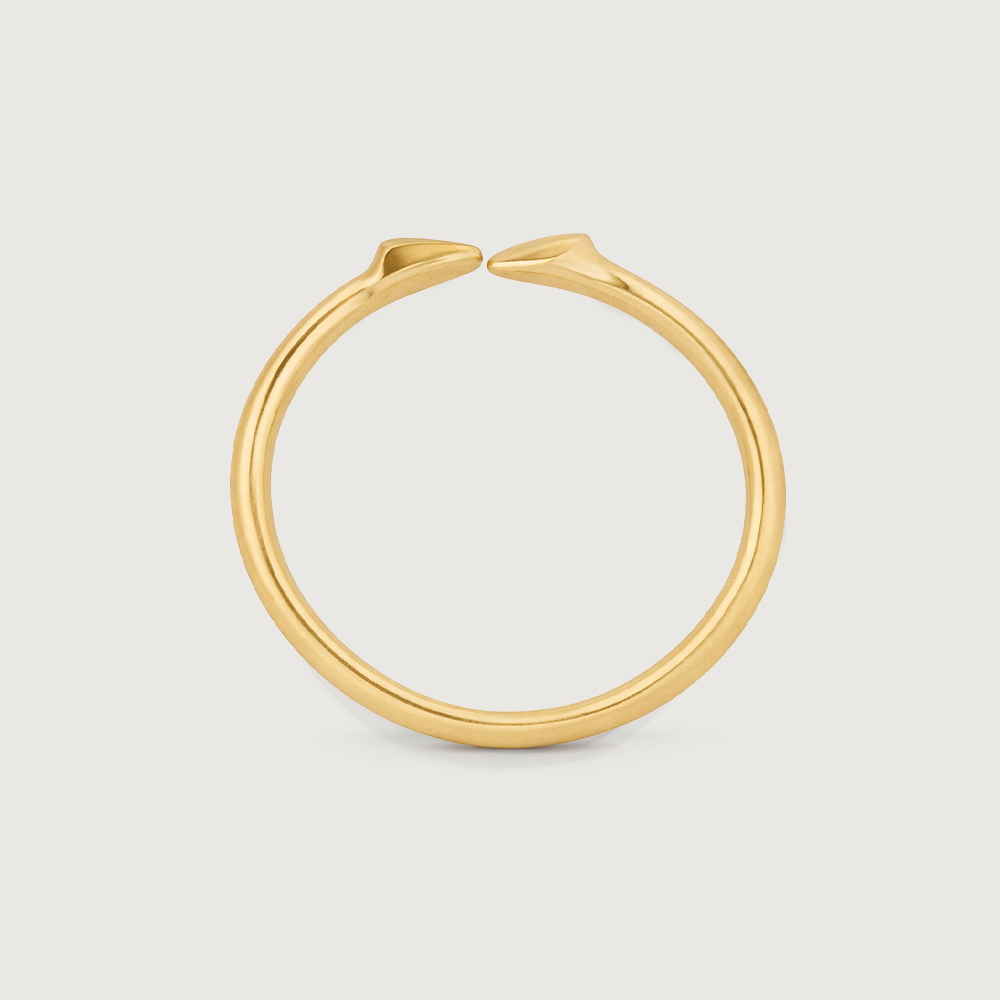 Fluid Twist Gold Ring,,hi-res image number null