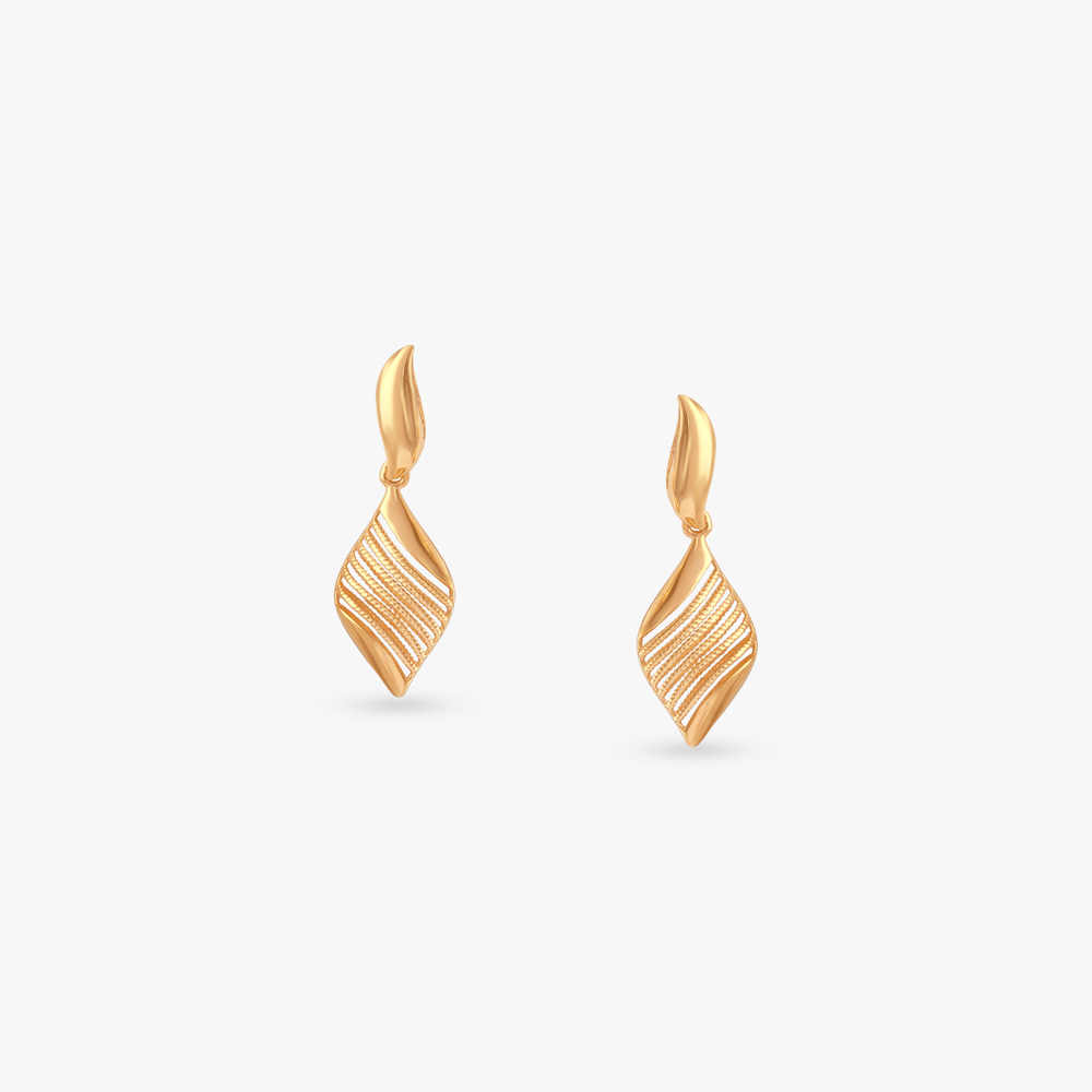 Fluid Rhythm Gold Necklace Set,,hi-res image number null