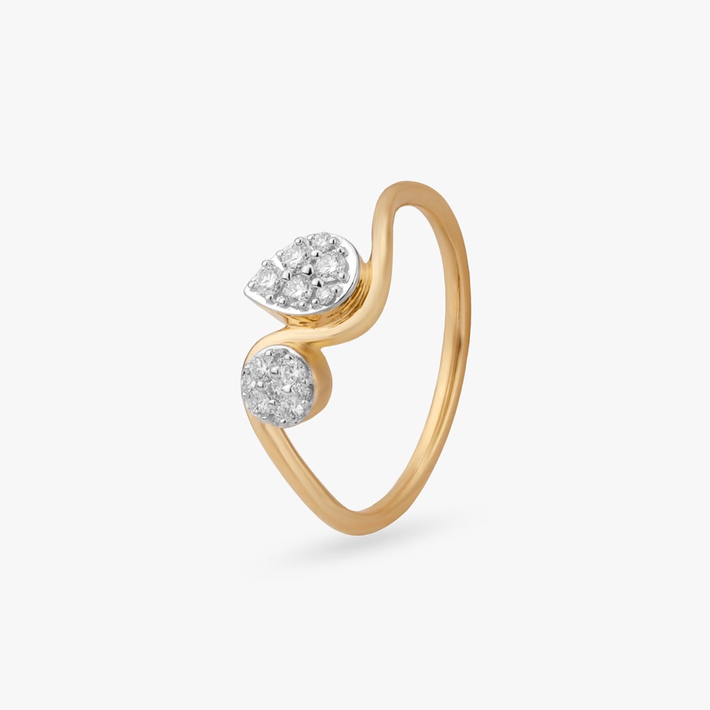 

Twin Orbit Diamond Ring