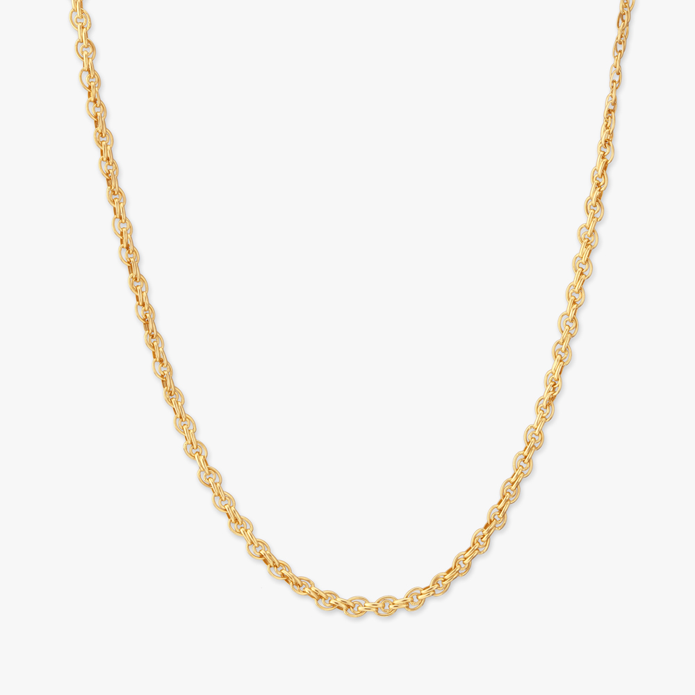 Contemporary Interwoven Chain for Men,,hi-res image number null