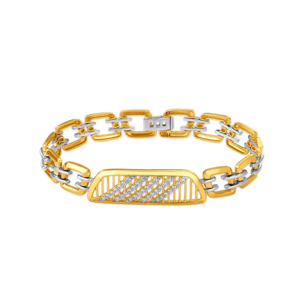 Classy Bold Diamond Bracelet,,hi-res image number null