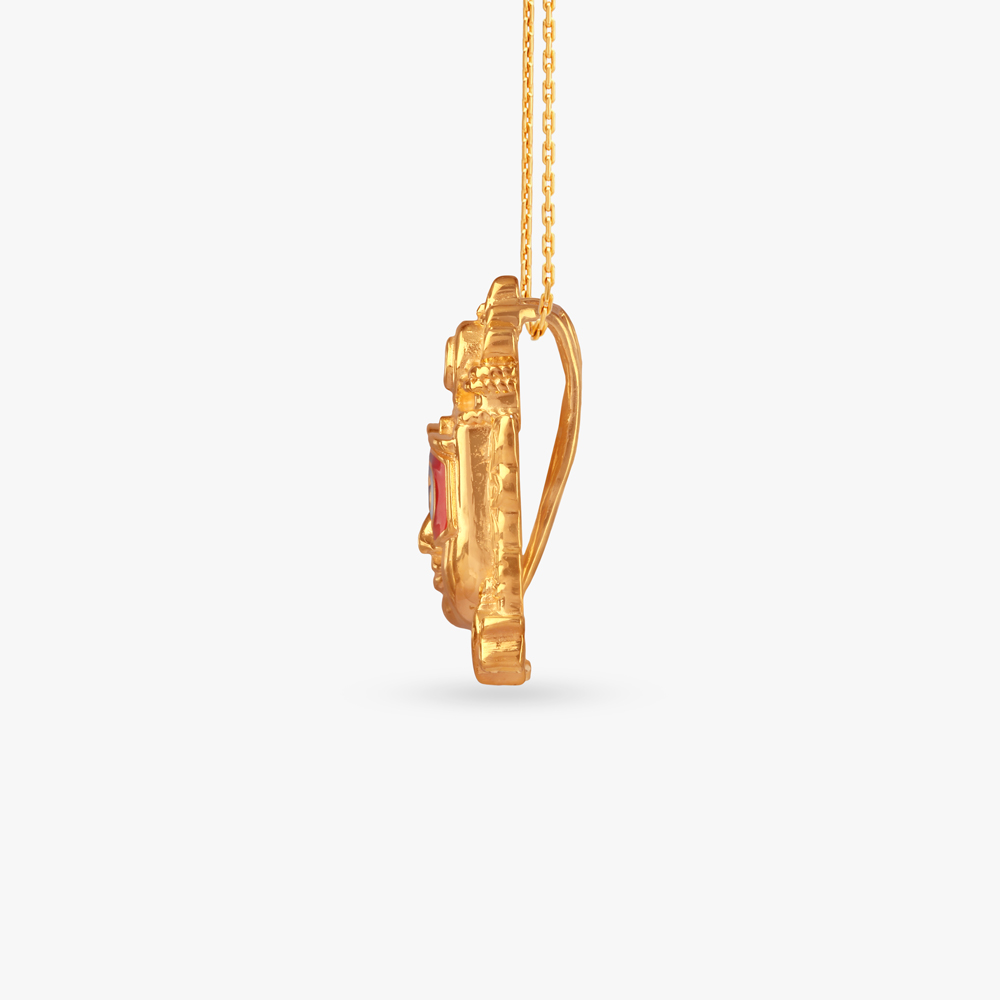 Eternal Aura Gold Pendant,,hi-res image number null