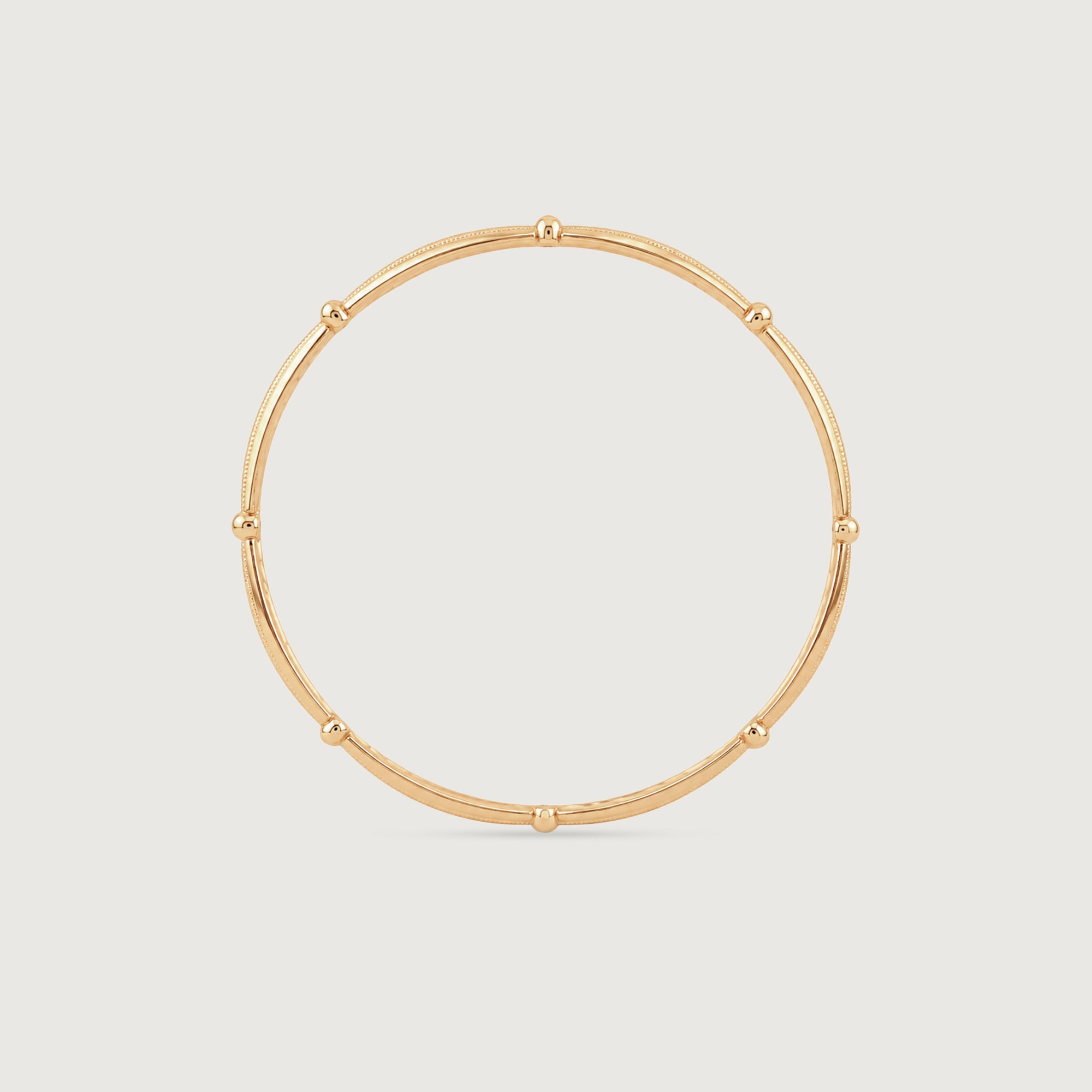 Serene Interval Gold Bangle,,hi-res image number null