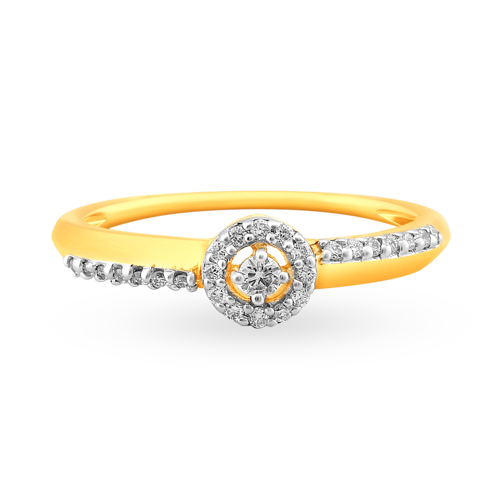 Minimalistic Traditional Diamond Ring,,hi-res image number null