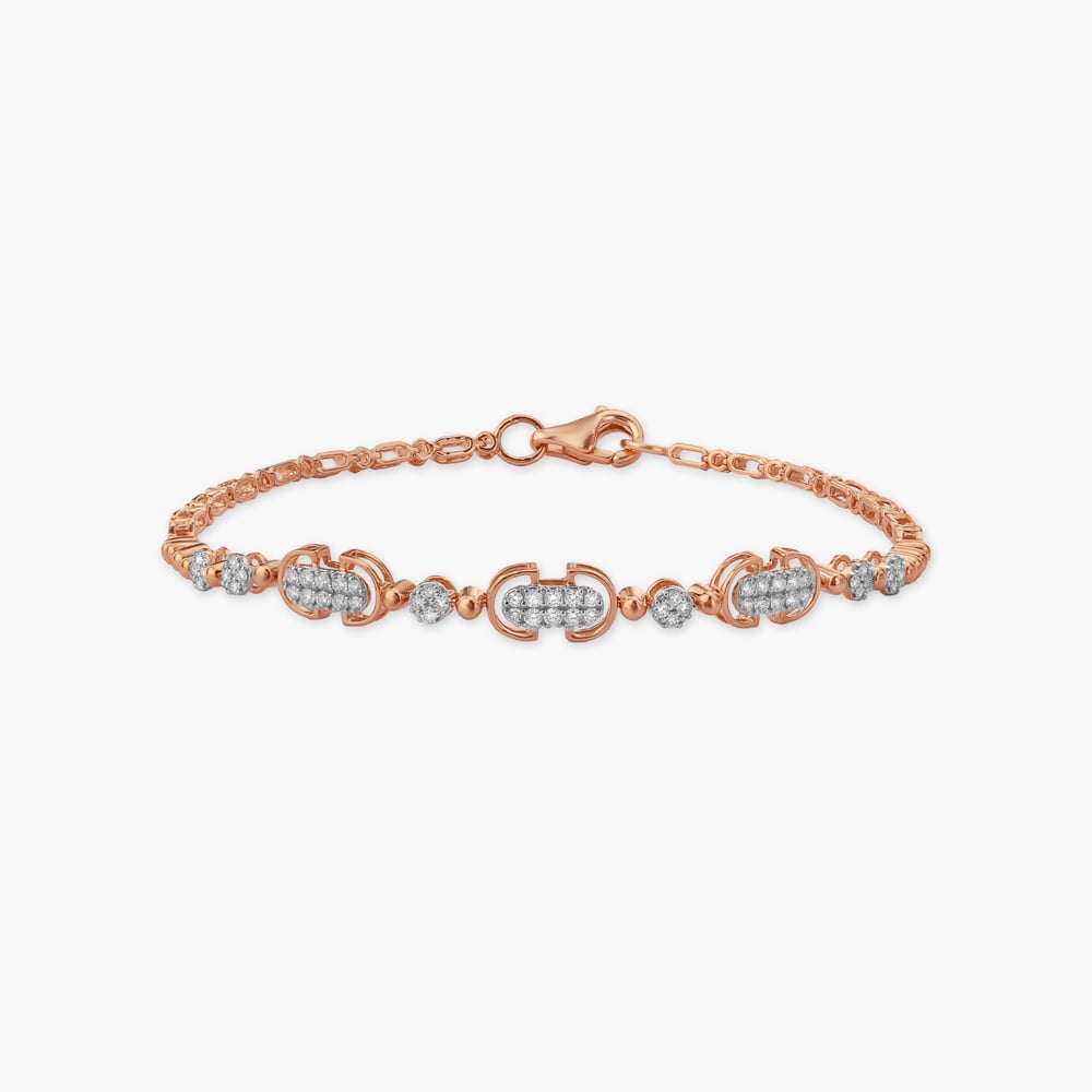 

Sparkle Link Diamond Bracelet
