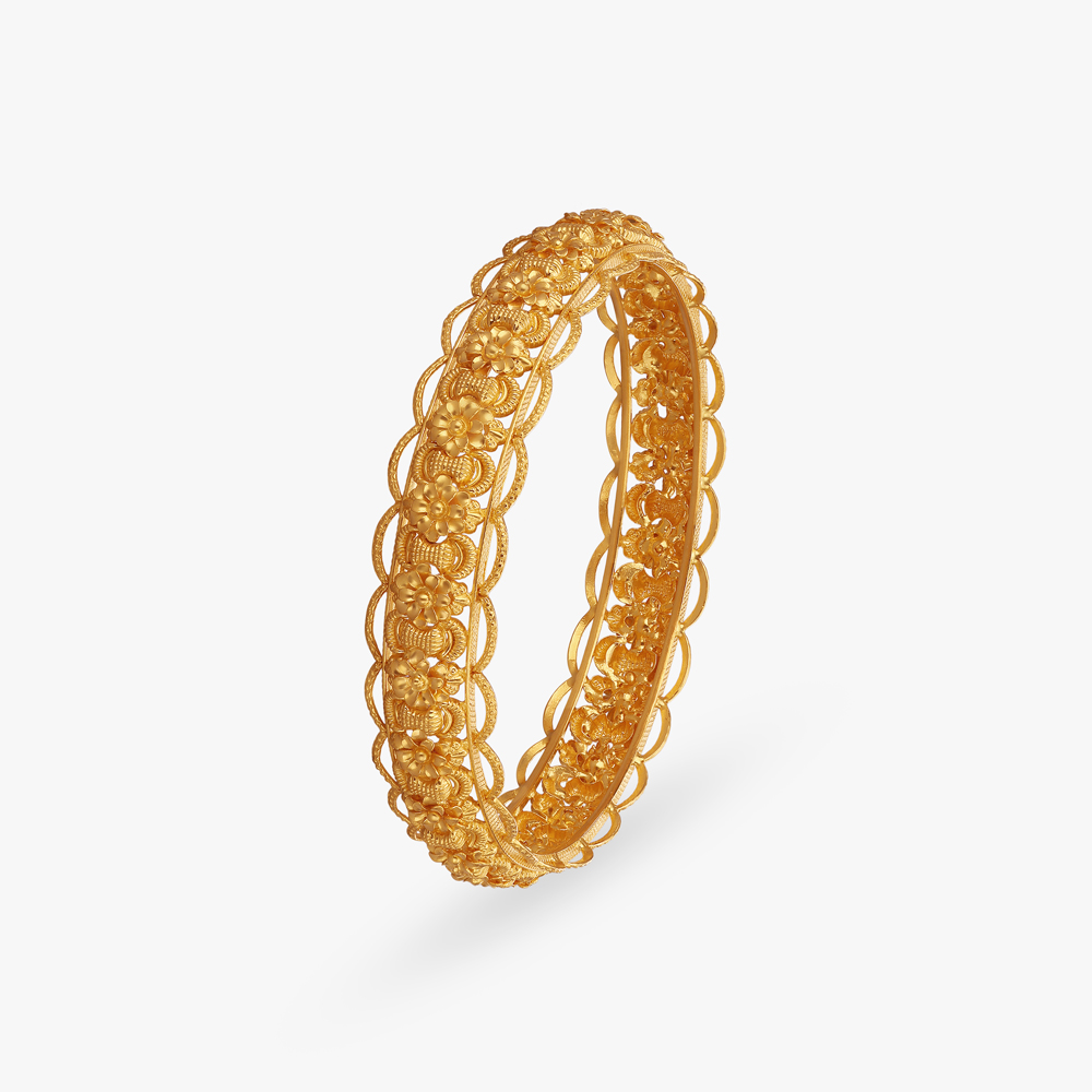 Floral Reverence Bangle,,hi-res image number null