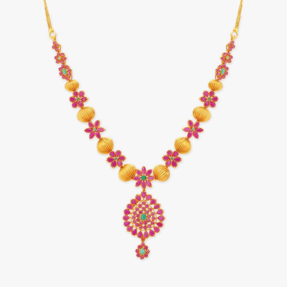 Emerald Grace Necklace,,hi-res image number null