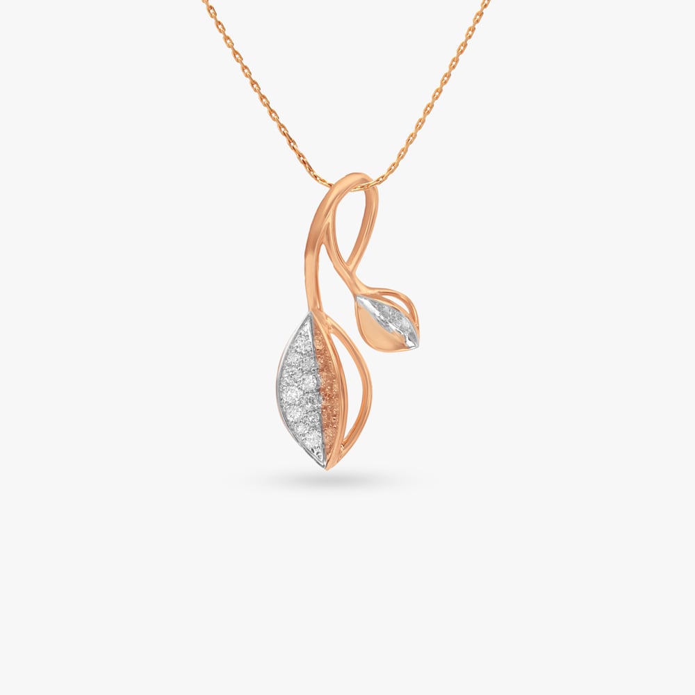 Silent Vein Diamond Pendant,,hi-res image number null