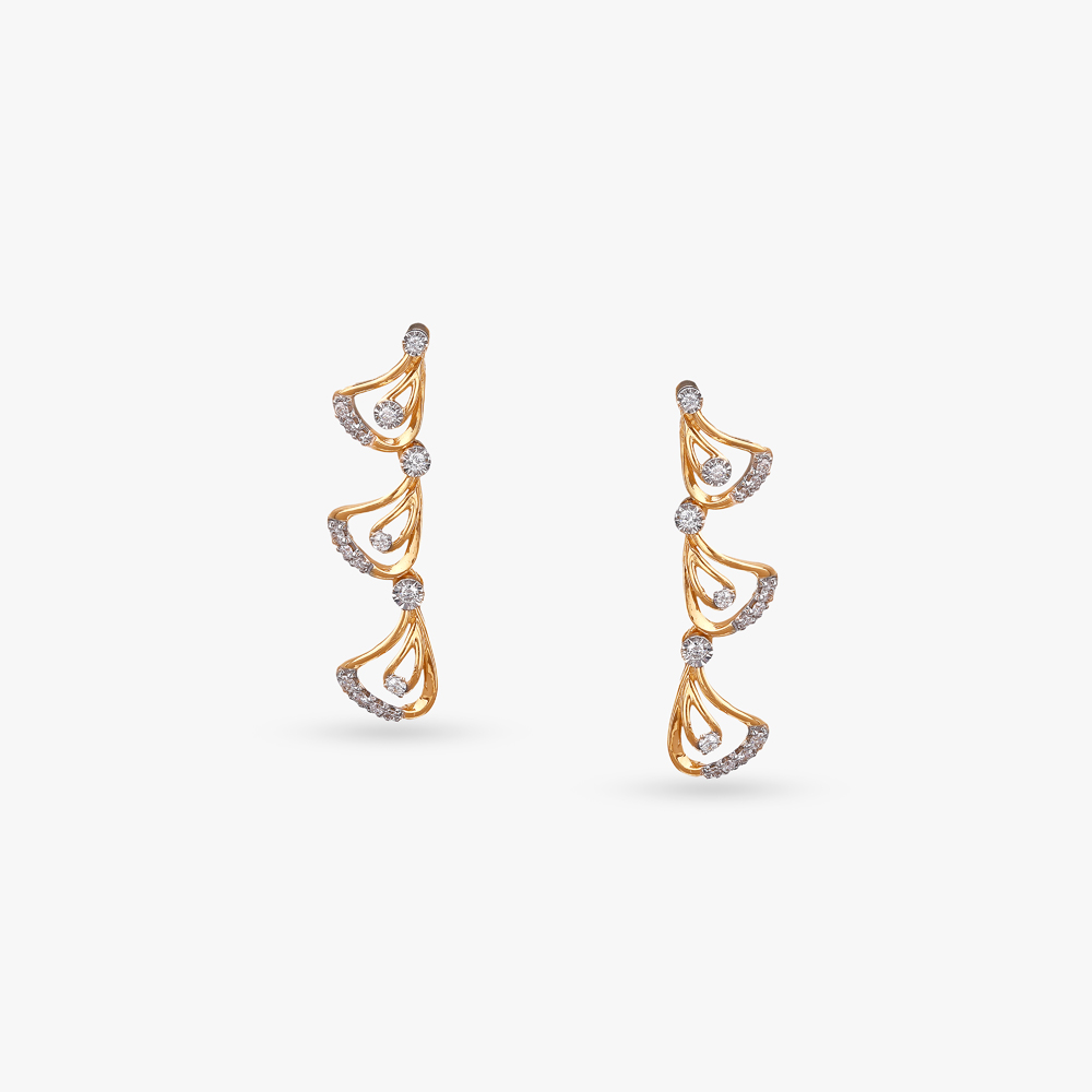Sparkling Curve Diamond Necklace Set,,hi-res image number null