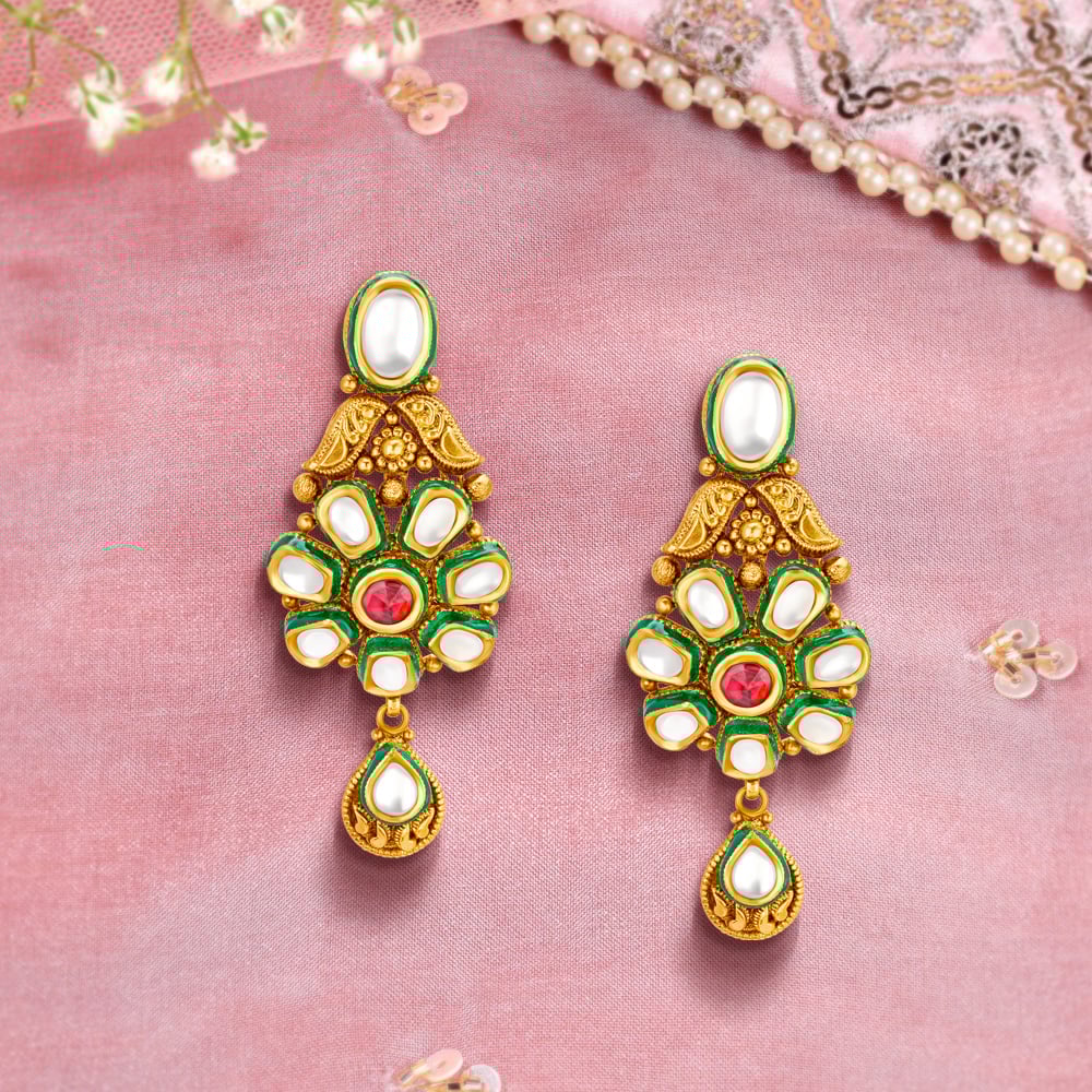Dazzling Jadtar Necklace Set,,hi-res image number null