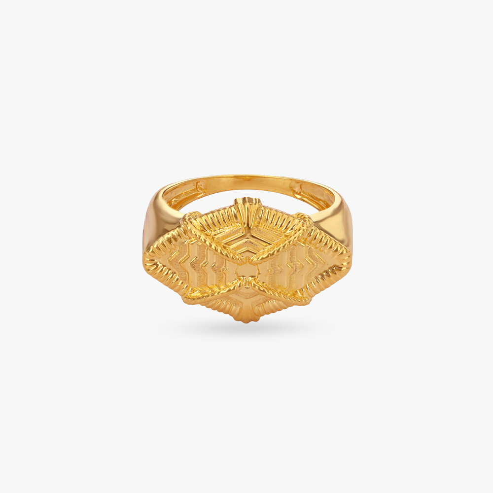 Royal Legacy Gold Ring for Men,,hi-res image number null