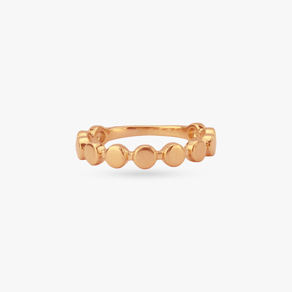 Minimal Bubble Gold Ring,,hi-res image number null