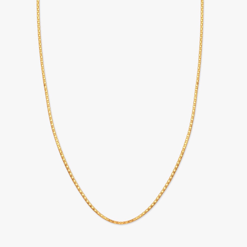 

Sleek Link Gold Chain For Men