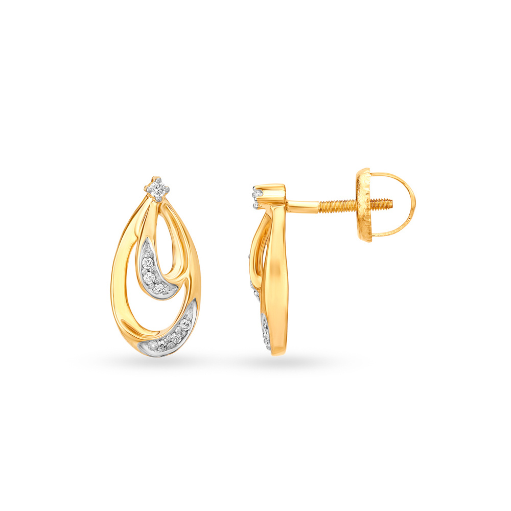 Fancy Seven Stone Stud Earrings,,hi-res image number null