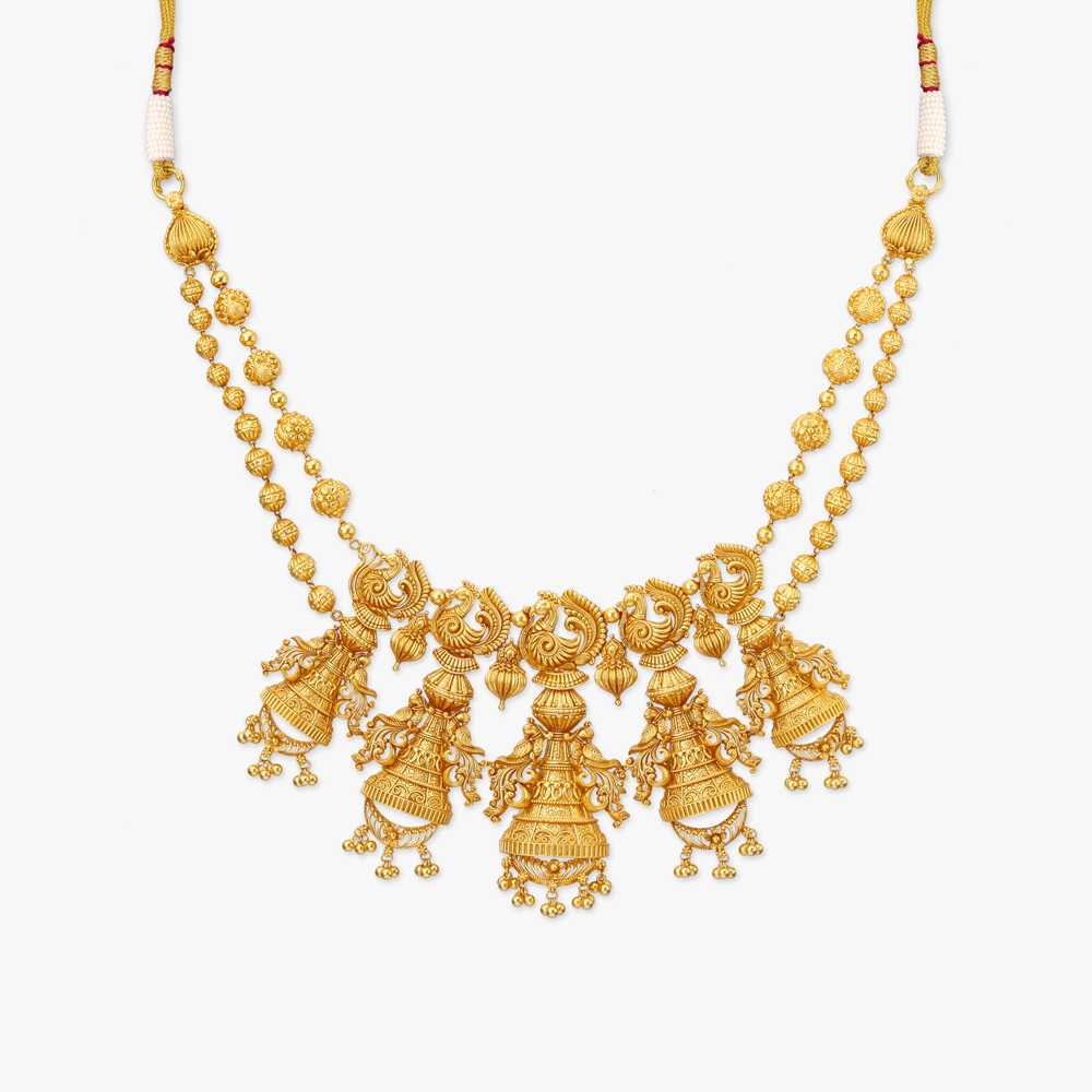 Royal Symphony Gold Necklace set,,hi-res image number null