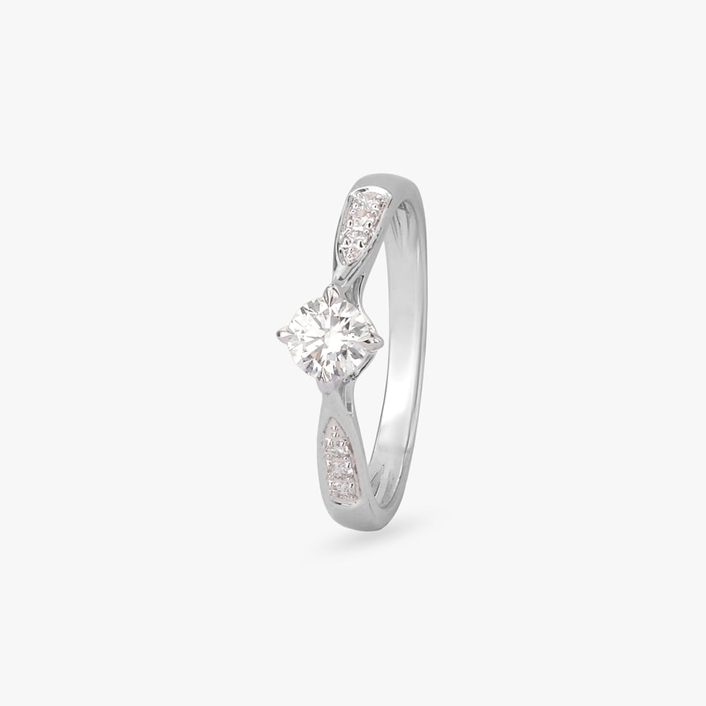 Lustrous Dream Solitaire Finger Ring,,hi-res image number null