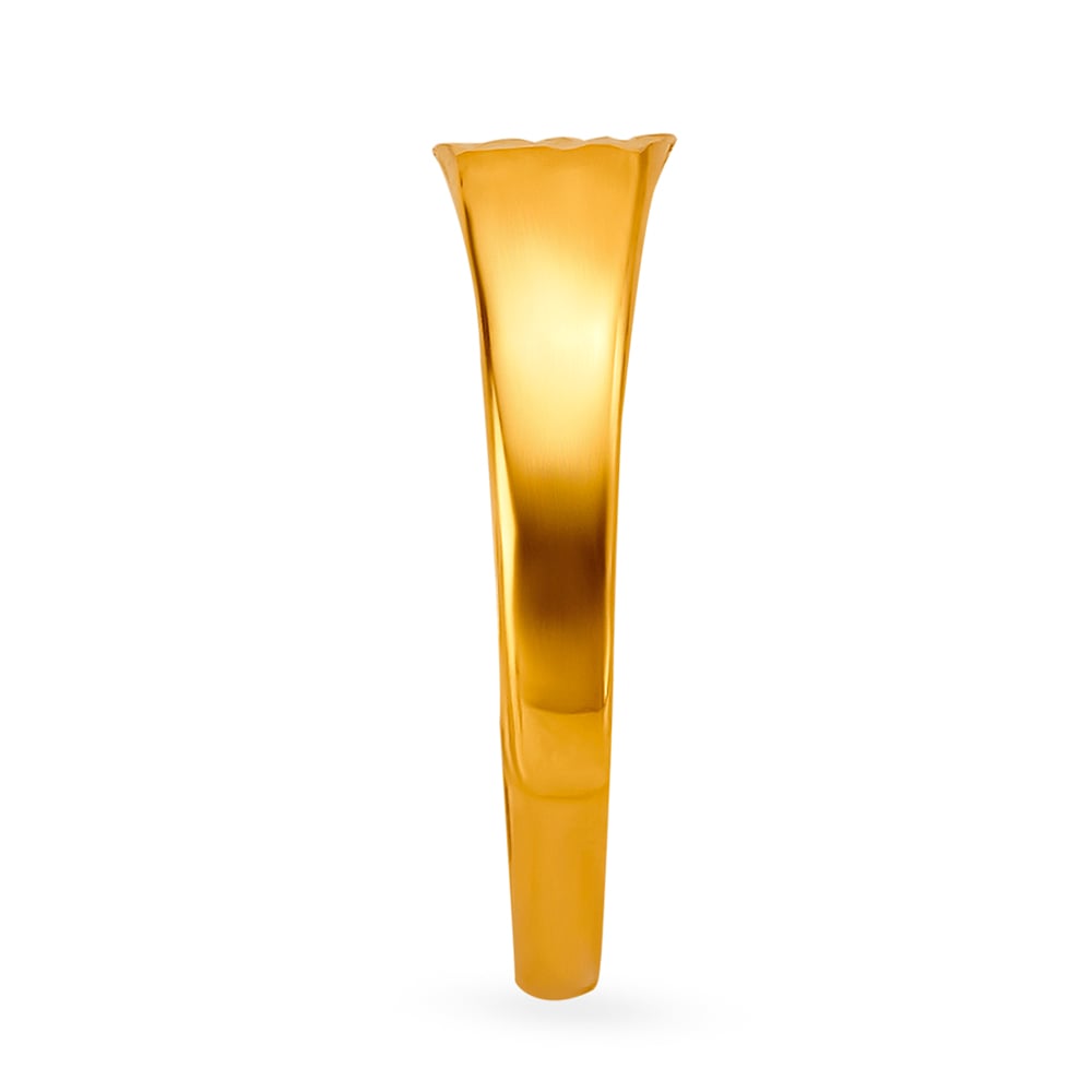 Beguilling 22 Karat Gold Artsy Ring,,hi-res image number null