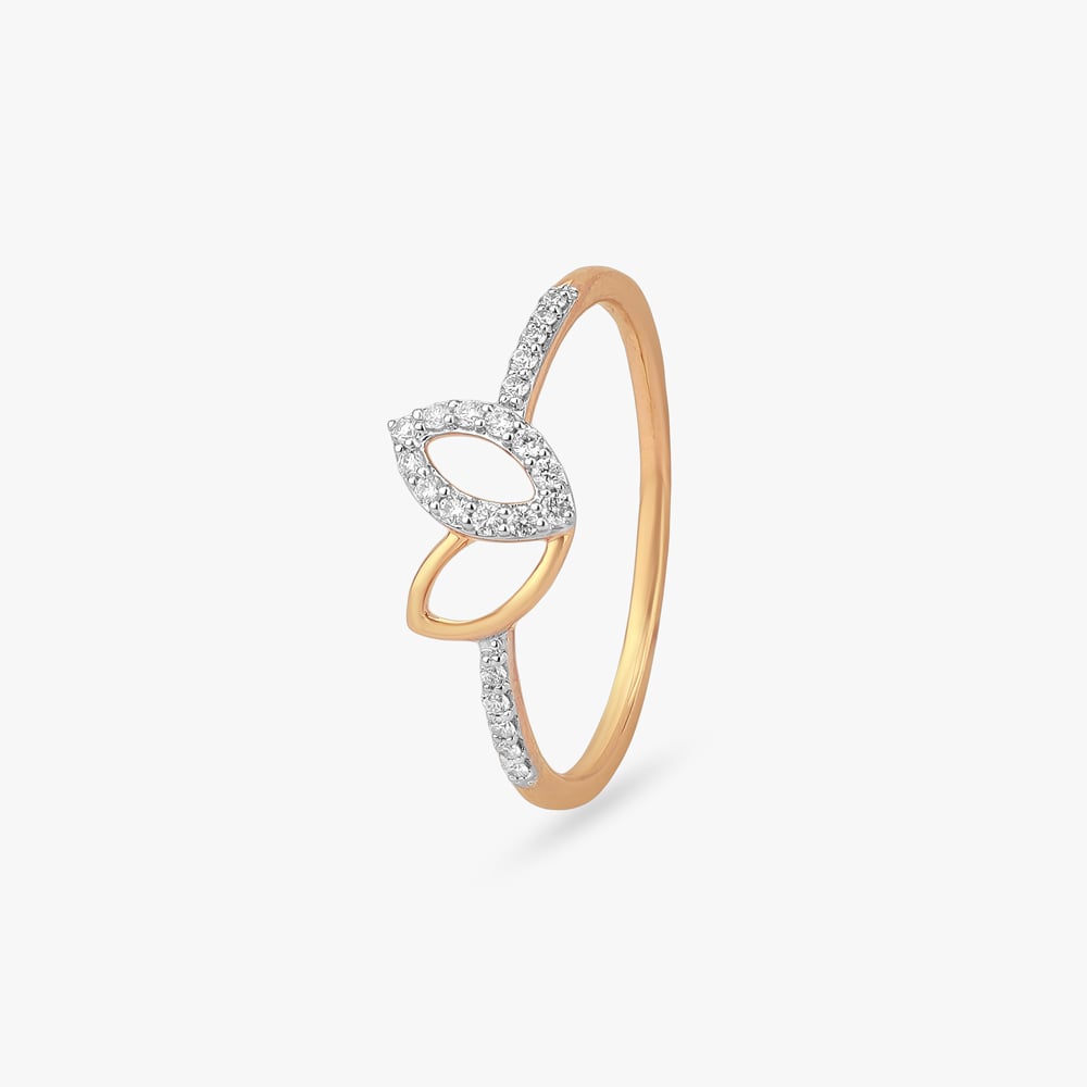 Leaf Embrace Diamond Ring,,hi-res image number null