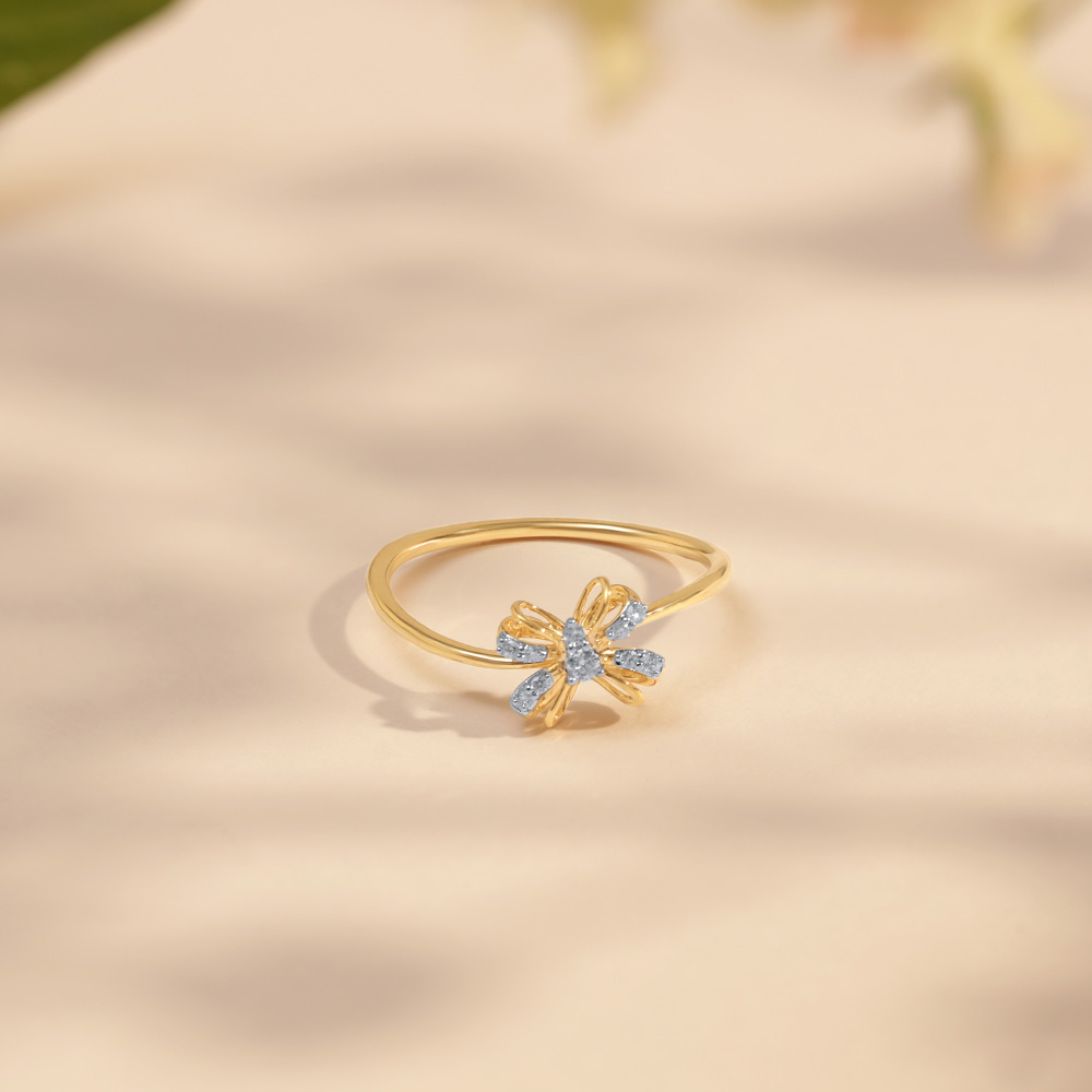 Celestial Butterfly Diamond Ring,,hi-res image number null