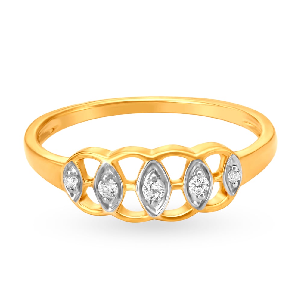 Elegant Sparkling Diamond Finger Ring,,hi-res image number null