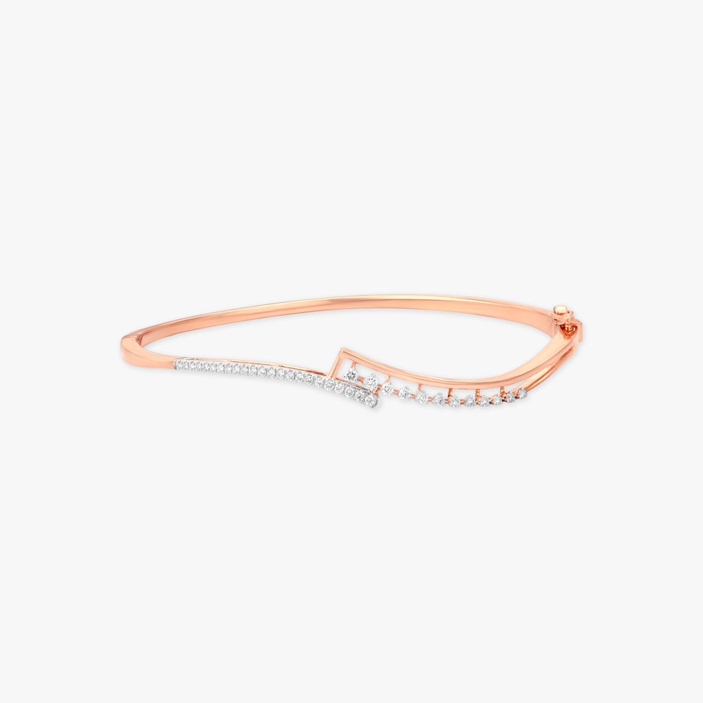 Double Arc Diamond Bangle,,hi-res image number null