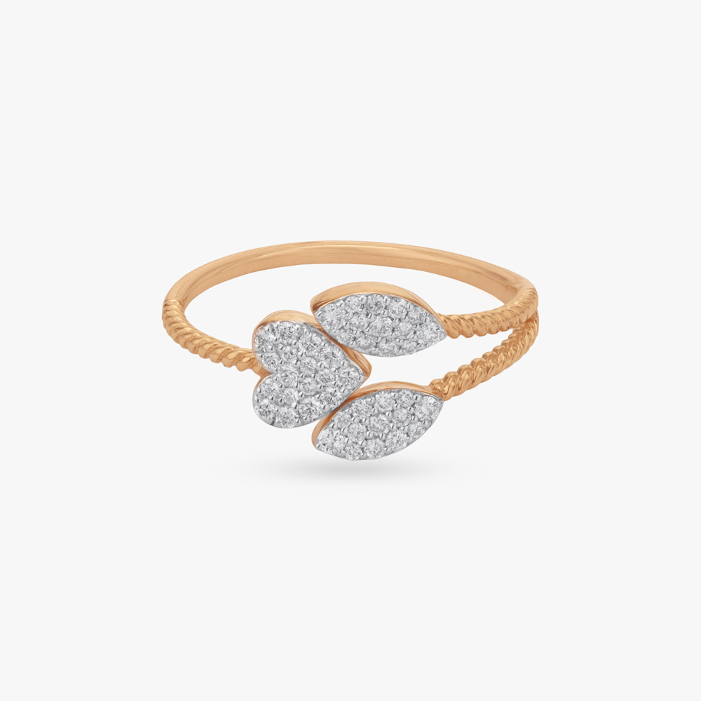 Leaf Embrace Diamond Ring,,hi-res image number null