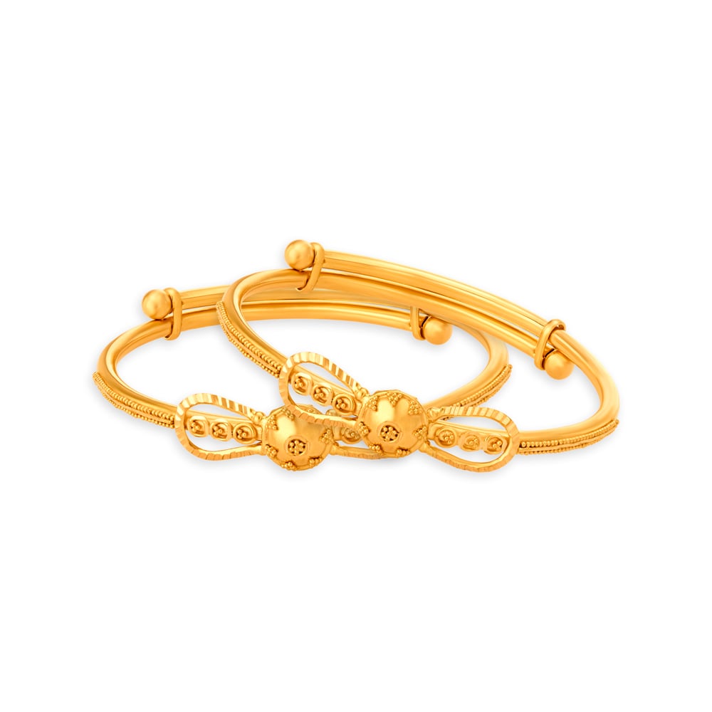 Immeasurable Gold Baby Bangle | Shop Mountain Moverz