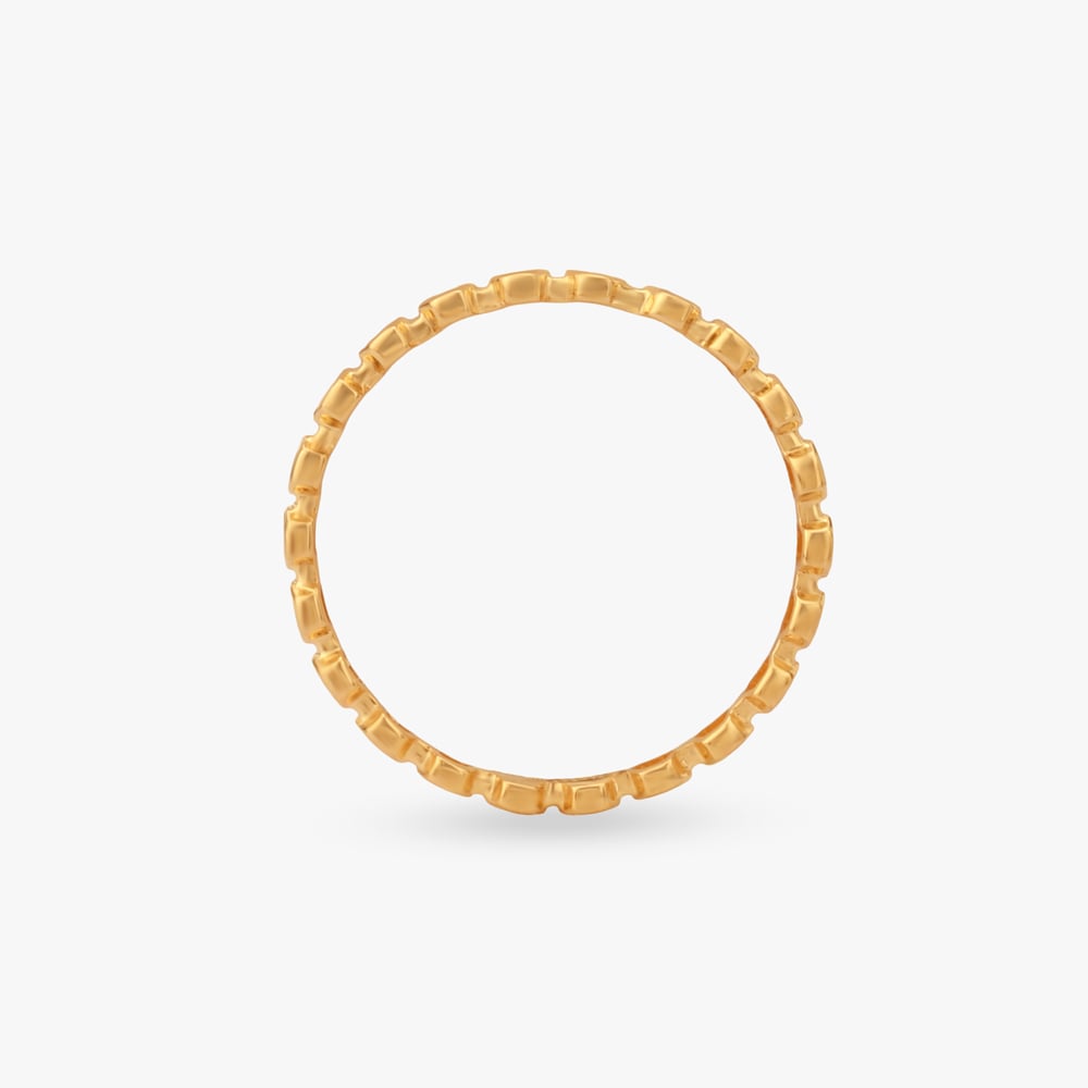 Pebble Trail Gold Ring,,hi-res image number null