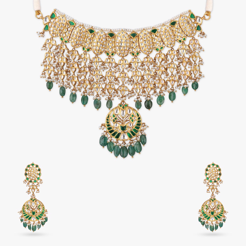 Enchanted Arbor Gold Necklace Set,,hi-res image number null