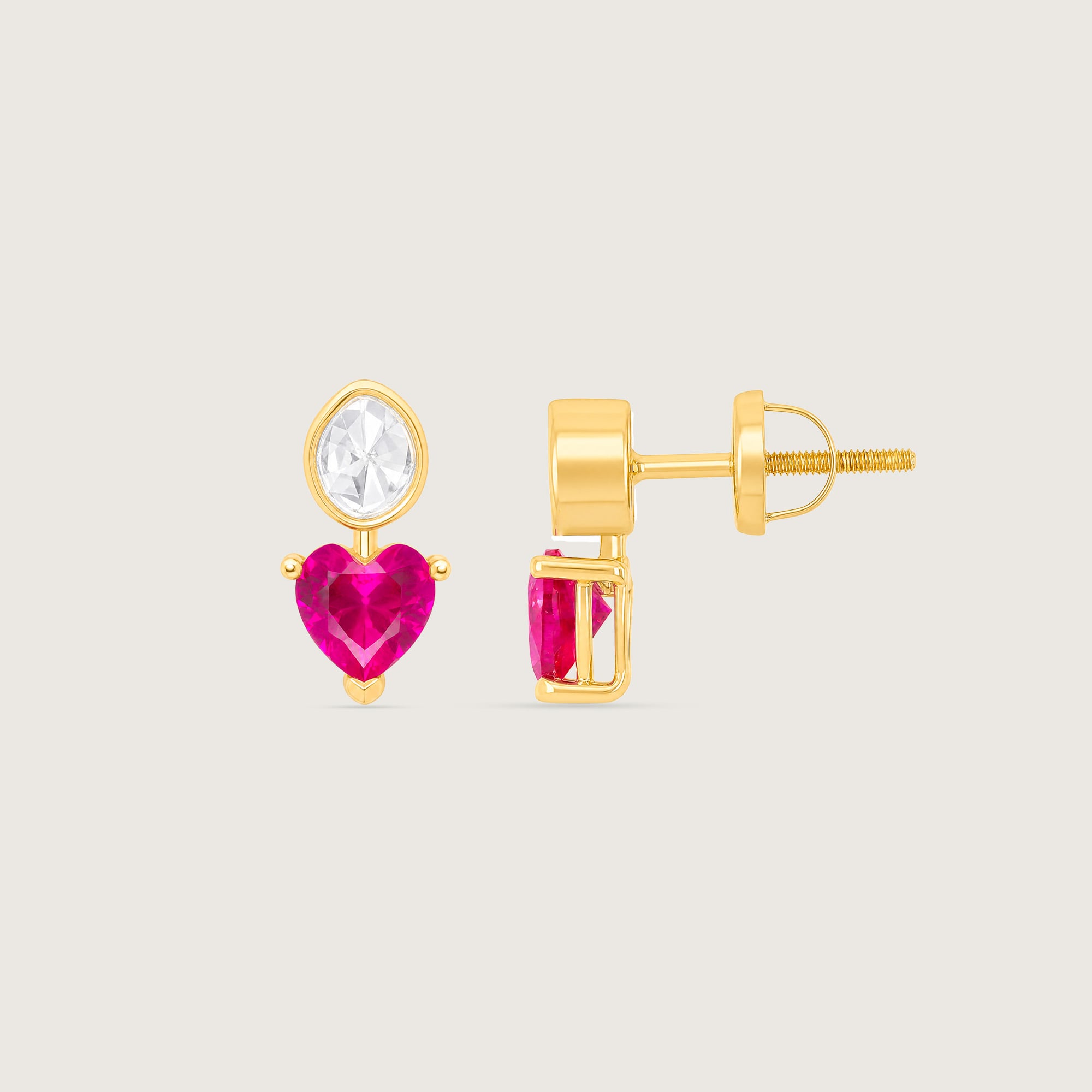 Playful Radiant Polki Stud Earrings,,hi-res image number null