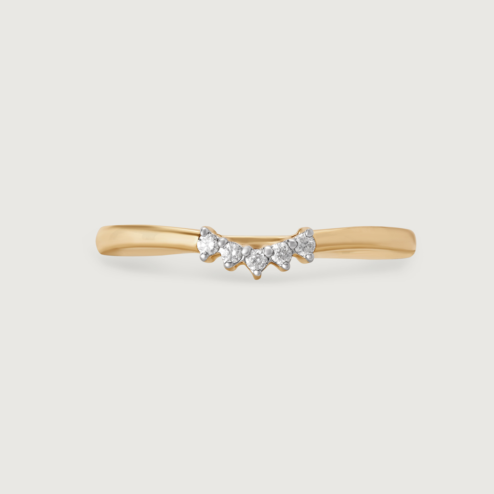 Harmony Heartbeat 14KT Gold & Diamond Ring,,hi-res image number null
