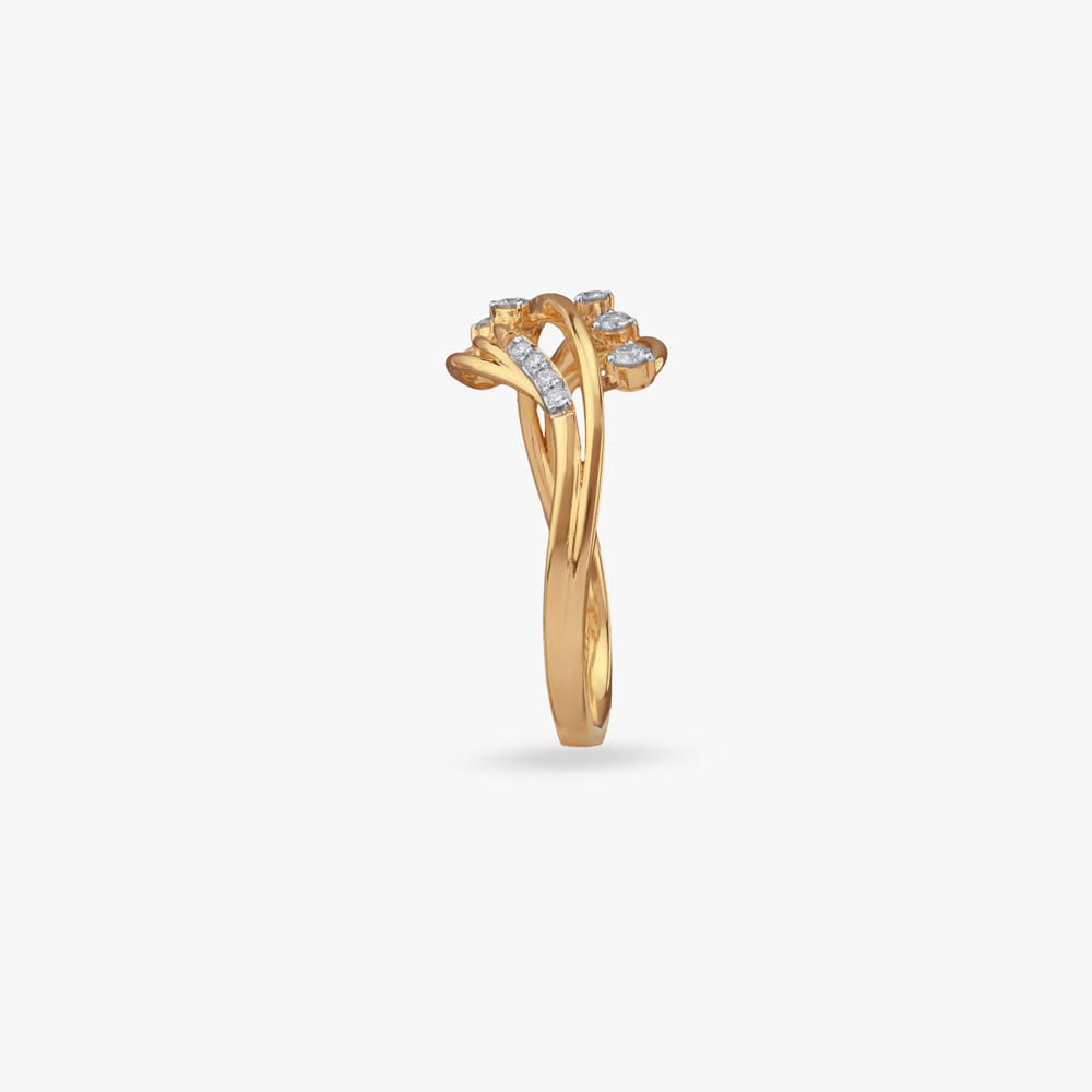 Rippling Grace Diamond Ring,,hi-res image number null