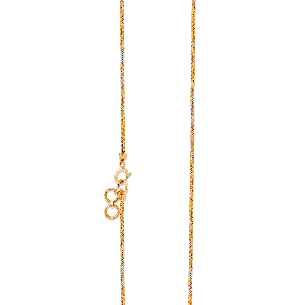 18KT Yellow Gold Charming Diamond and Onyx Necklace,,hi-res image number null
