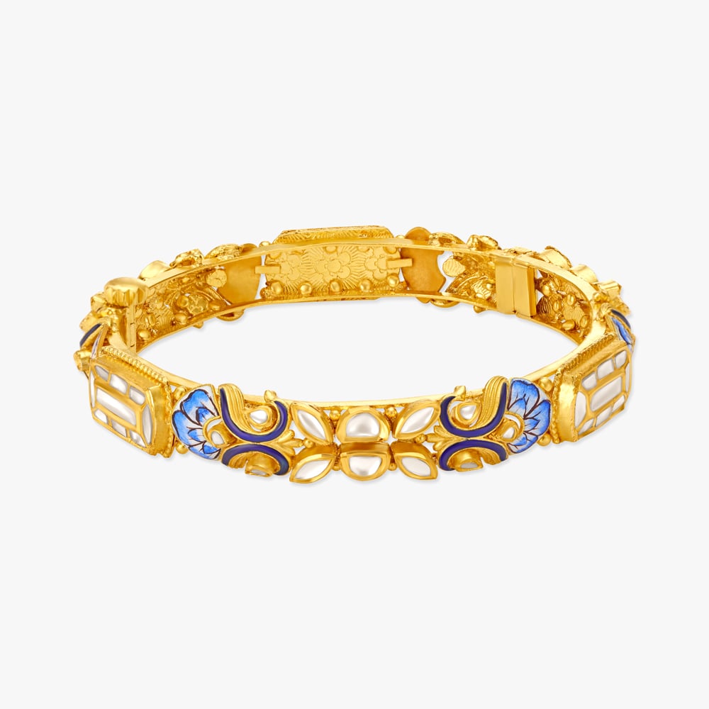 Rangeen Mayur Bangle,,hi-res image number null