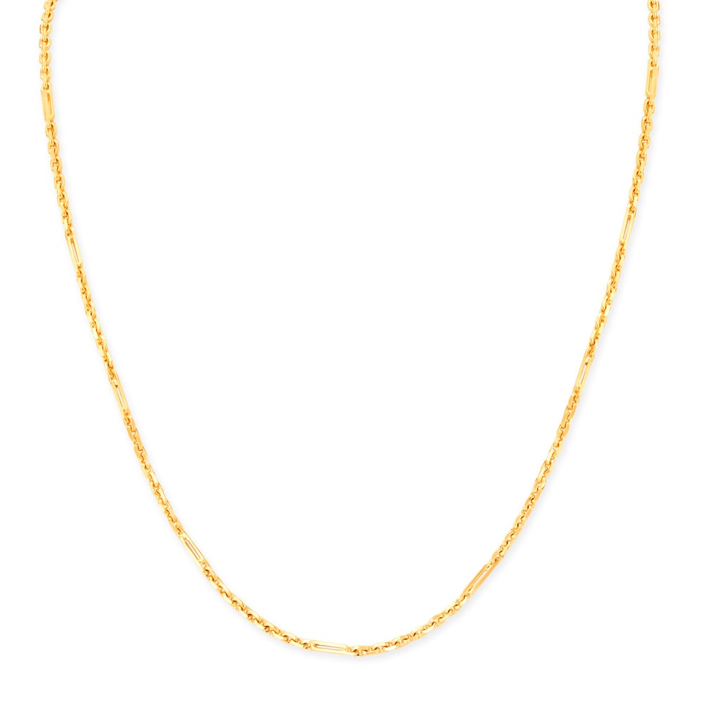 

Two Toned Link Gold Chain for Men