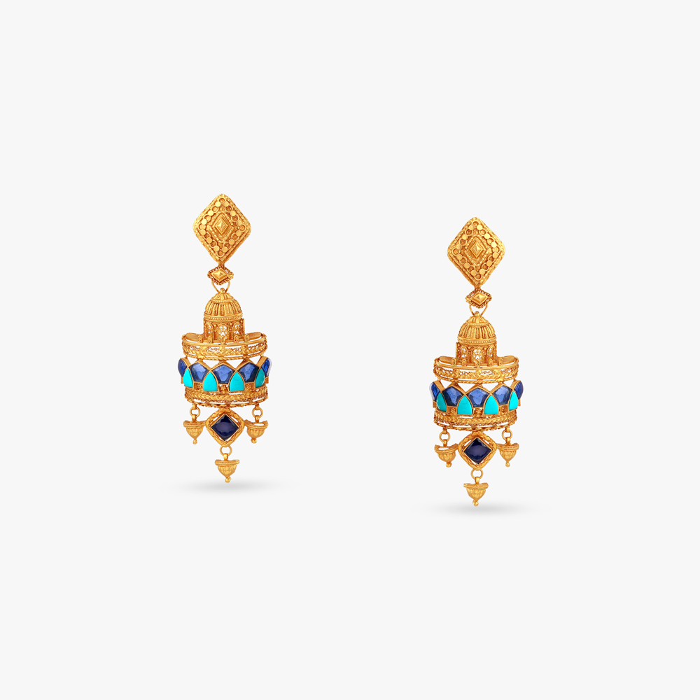 Mirage in the Sky Gold Necklace Set,,hi-res image number null