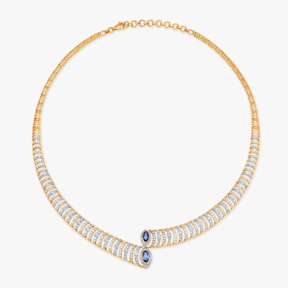Locks of Love Natural diamond Necklace Set,,hi-res image number null