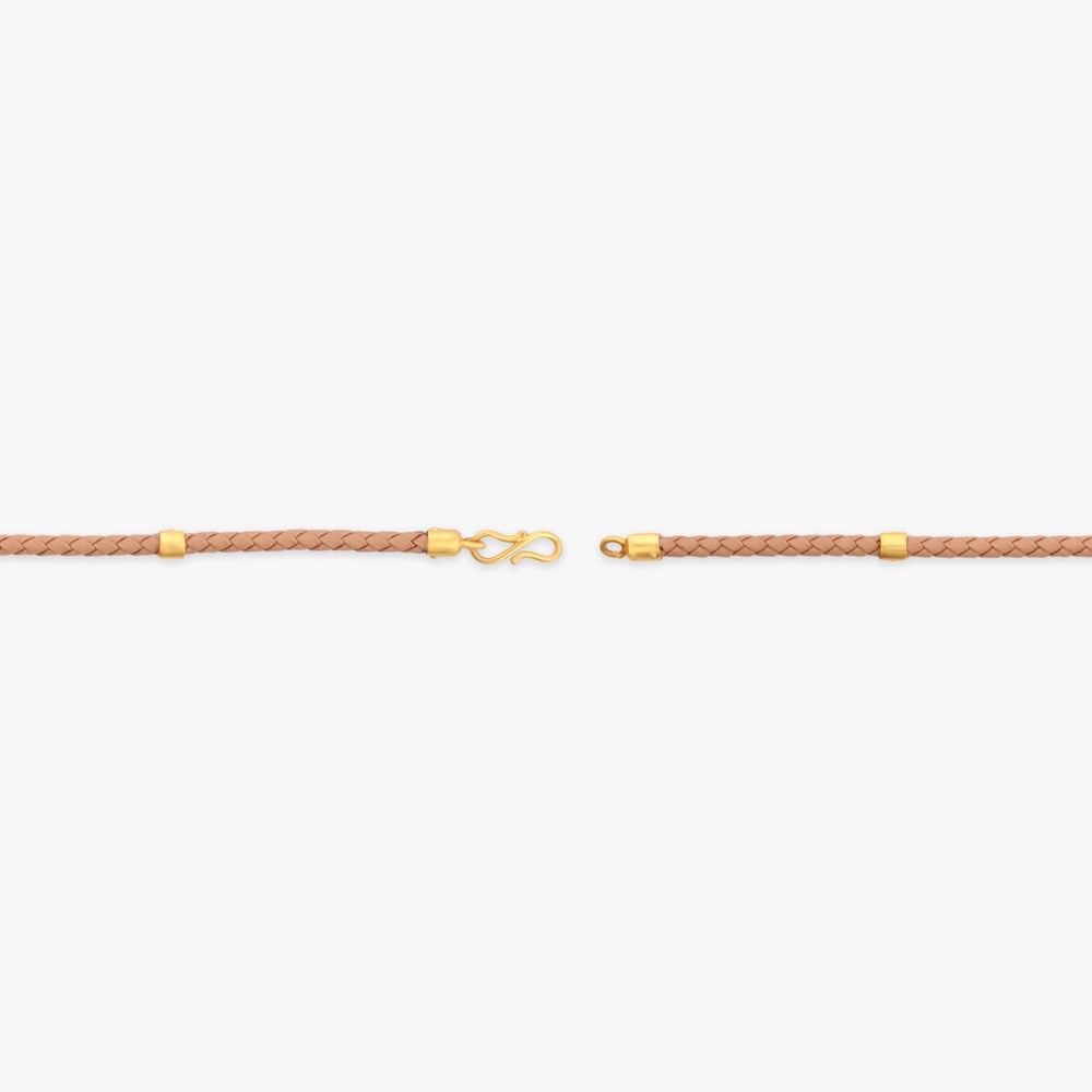Sai Ram Serenity Gold Bracelet for Men,,hi-res image number null