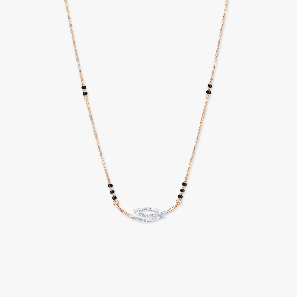 Graceful Minimalism Diamond Mangalsutra,,hi-res image number null