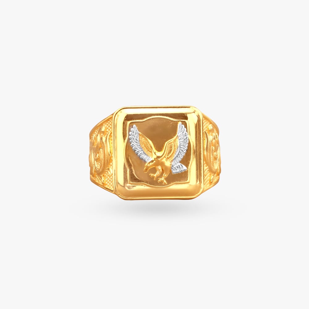 Soaring Glory Gold Ring for Men,,hi-res image number null