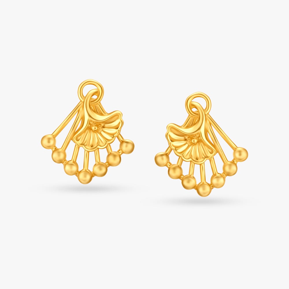 Magnificent Bell Stud Earrings,,hi-res image number null
