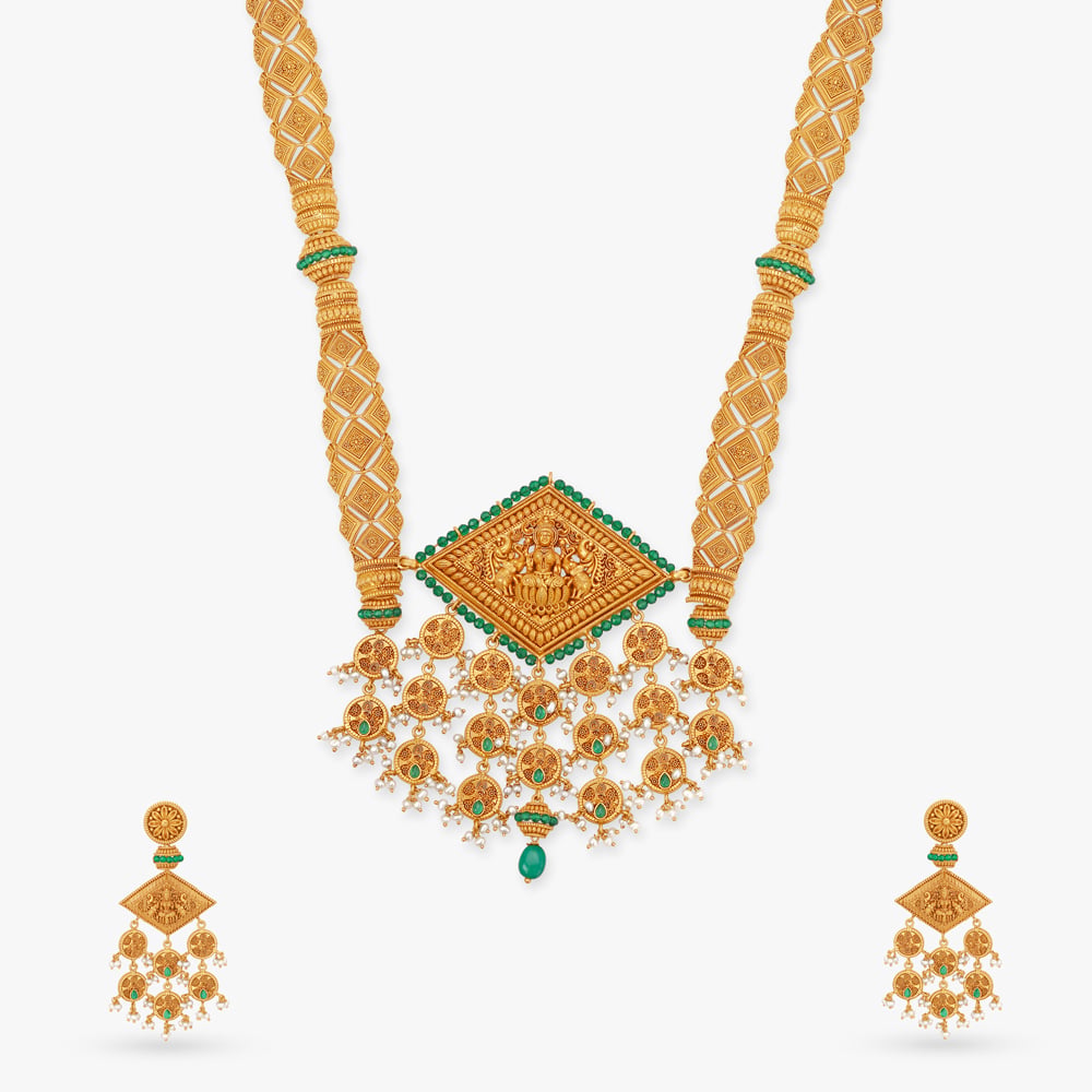 Ramappa Temple Artistry Necklace Set,,hi-res image number null