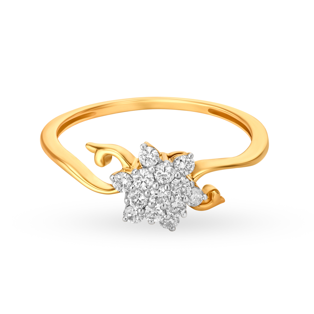 Floral Crown Diamond Ring,,hi-res image number null