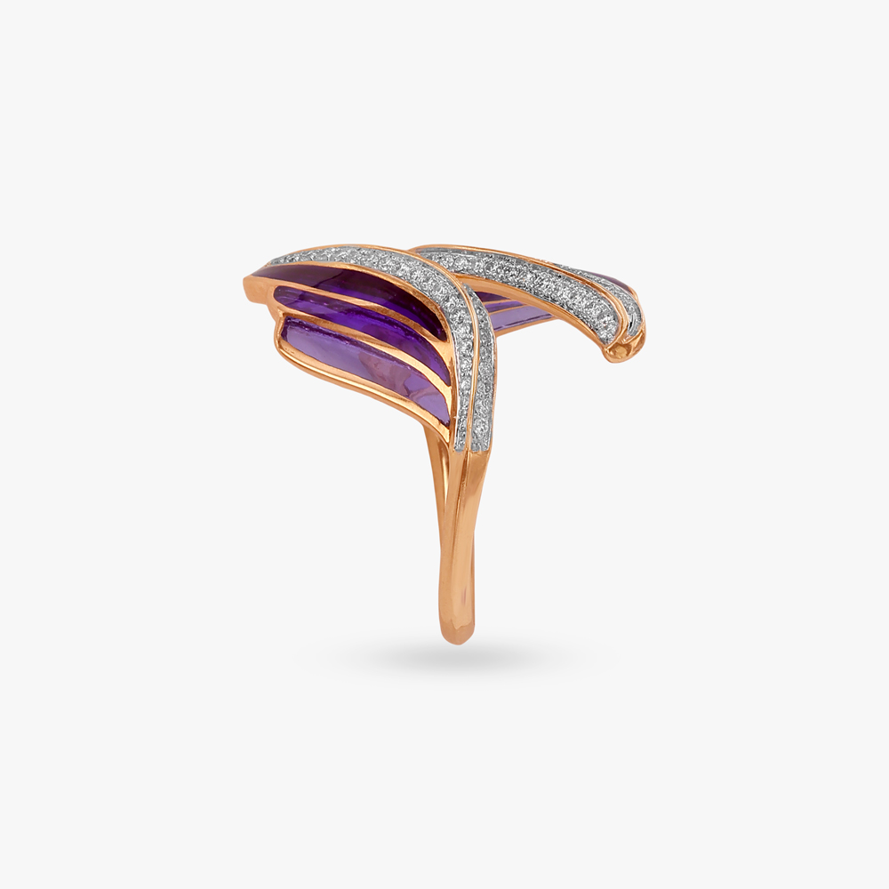 Chromatic Wing Diamond Ring,,hi-res image number null