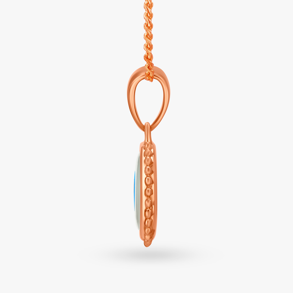 Dainty Evil Eye Pendant,,hi-res image number null