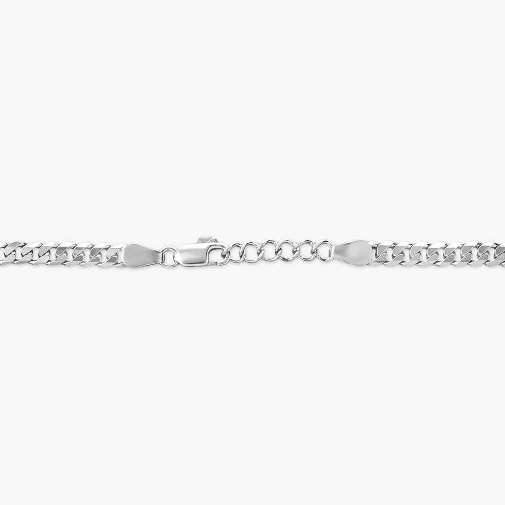 Alpha Link Silver Chain for Men,,hi-res image number null