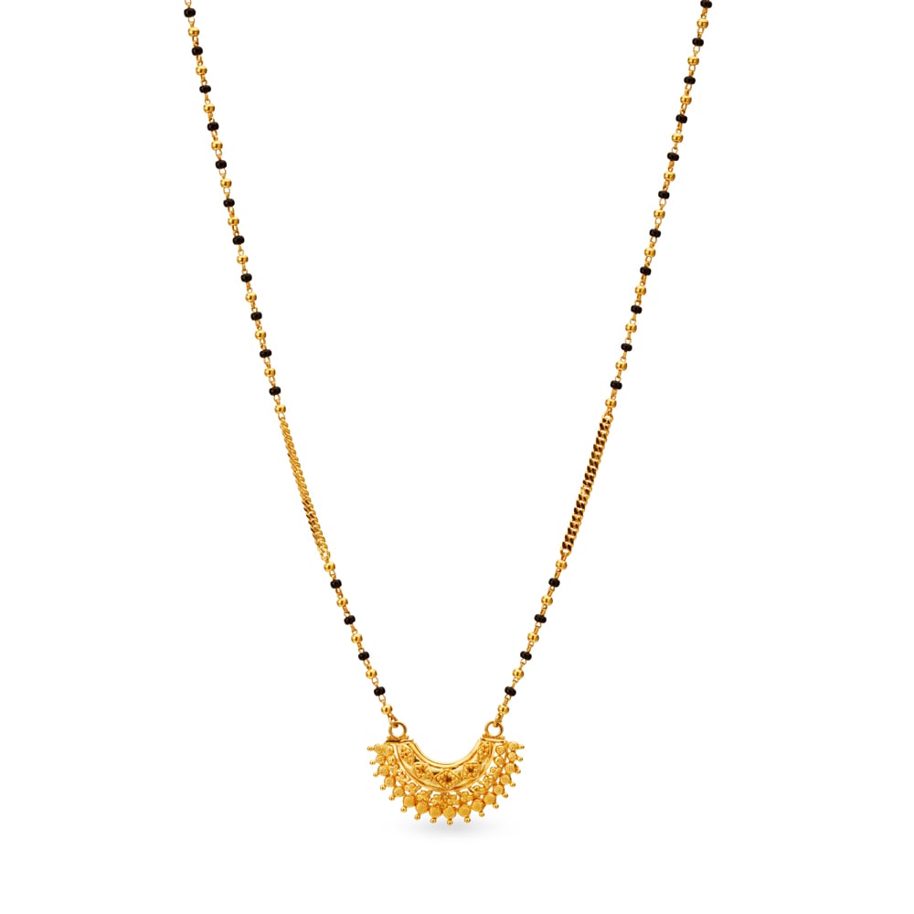 Magnificent Edgy Mangalsutra,,hi-res image number null