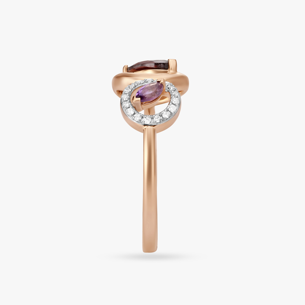 Gemstone Enchantment Diamond Finger Ring,,hi-res image number null
