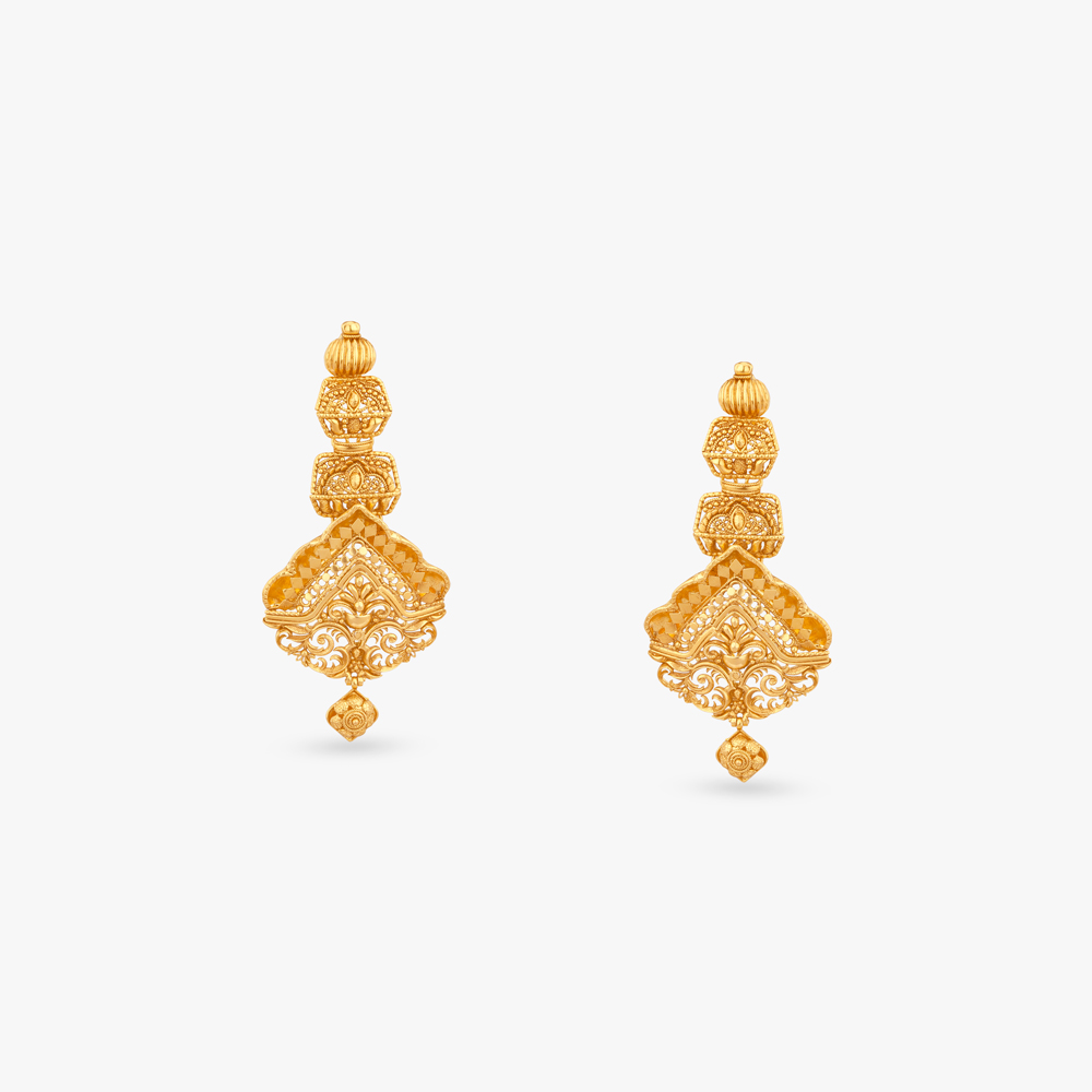 Whispering Vines Gold Necklace Set,,hi-res image number null