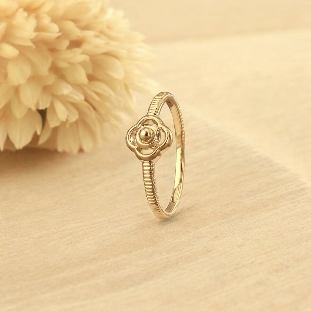 Bloom Dot Gold Ring,,hi-res image number null